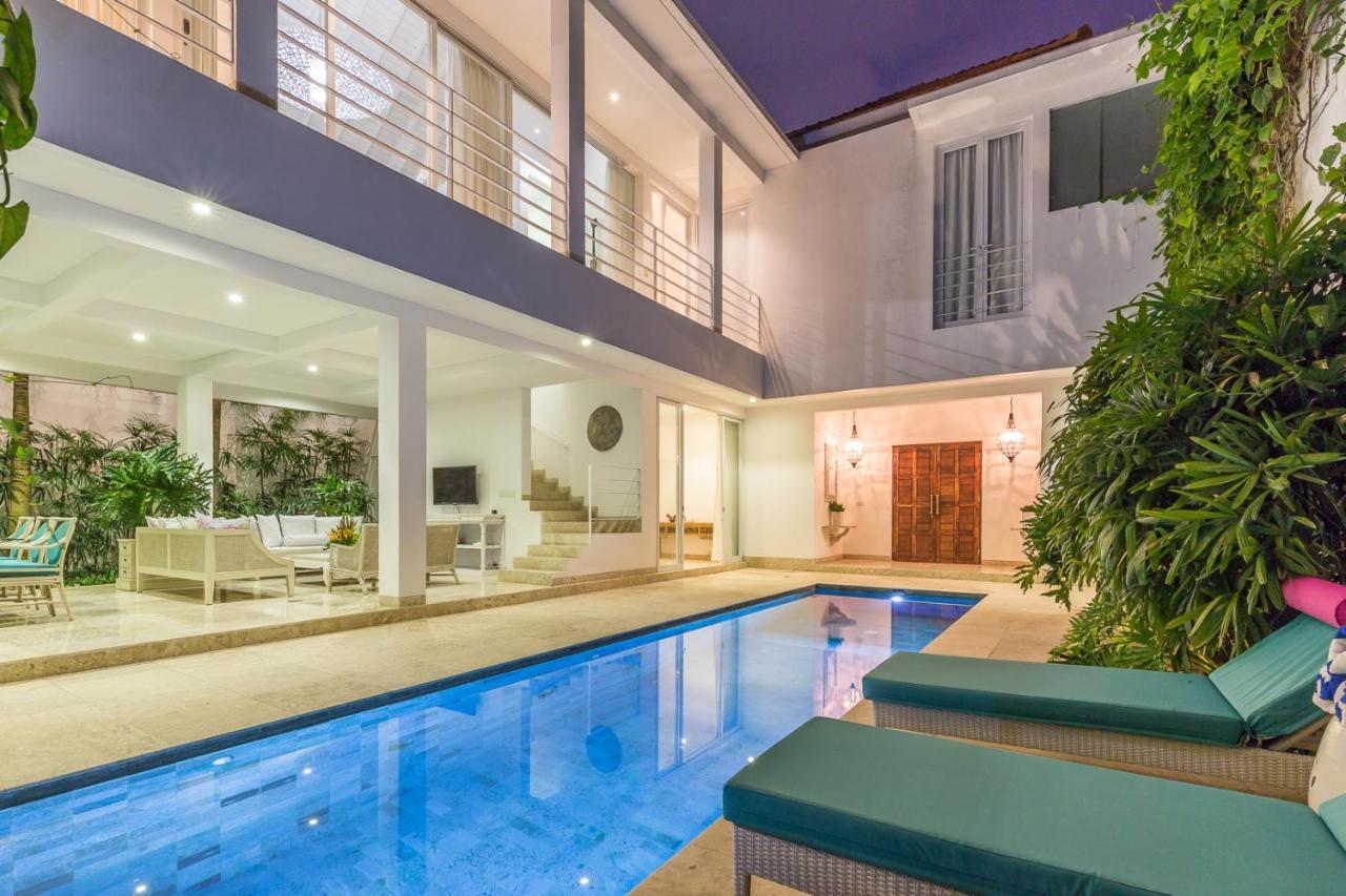 Villa Lansel, Modern 3 bedrooms villa, 14m pool, 700m from beach Seminyak Buitenkant foto