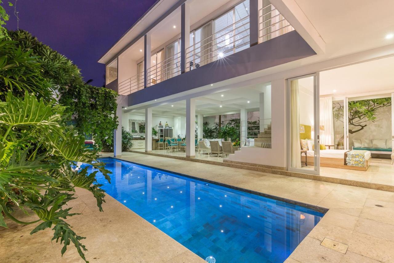 Villa Lansel, Modern 3 bedrooms villa, 14m pool, 700m from beach Seminyak Buitenkant foto